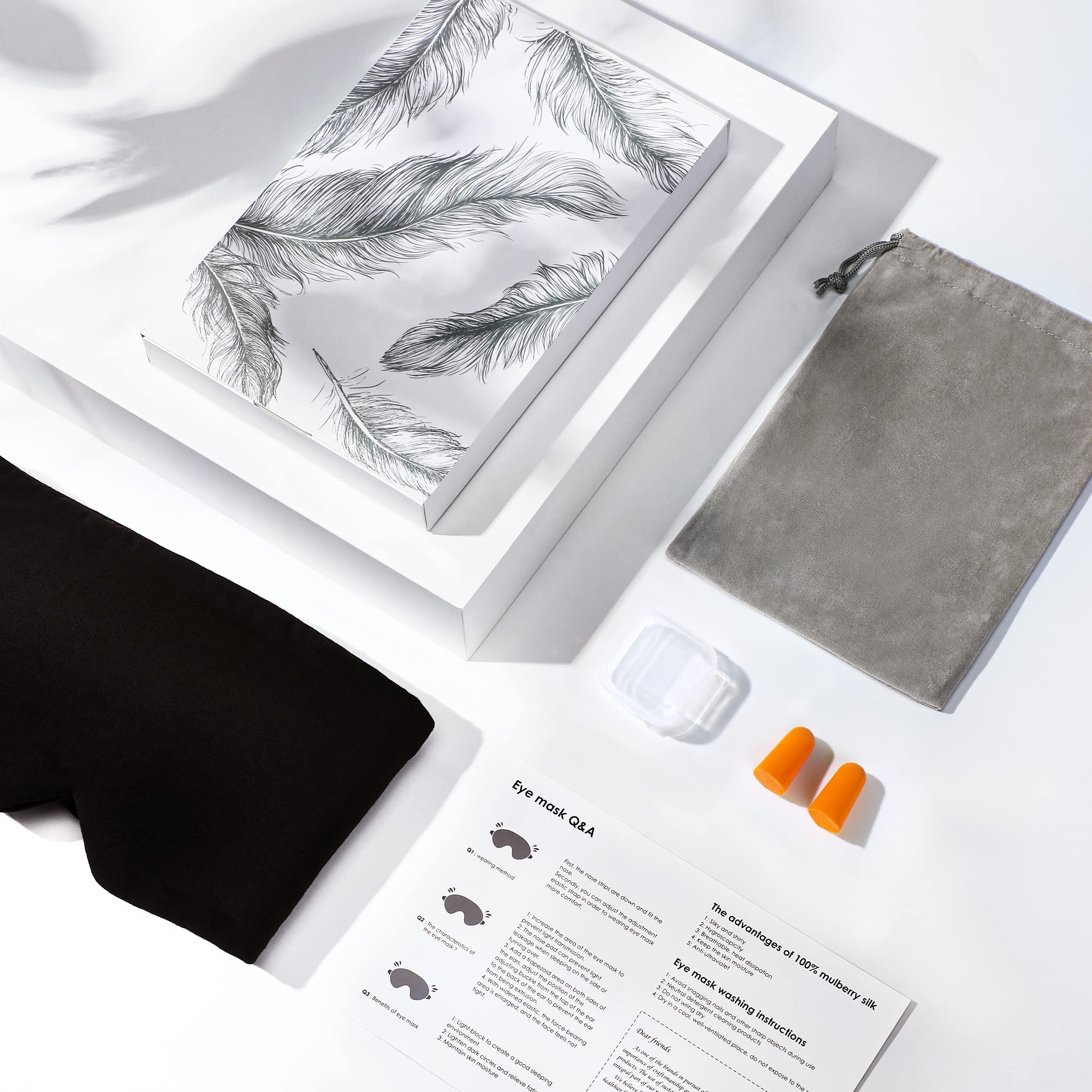 FreshMe Masque Sommeil voyage compact — compagnon idéal pour les déplacements.