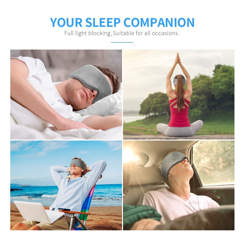 FRESHME masque-yeux coton pour dormeurs sur le cote