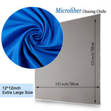Frienda chiffon microfibre bleu nettoie écrans sans traces