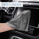 Frienda chiffons microfibre gris profond pour lunettes et écrans délicats