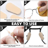 Frienda embouts nez lunettes antidérapants, évitent les glissements lors des activités.