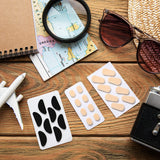 Frienda embouts nez lunettes noir et beige, compatibles avec diverses montures.