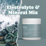 Bouteille Fringe présentant les minéraux pour l’hydratation durable.