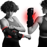Fringe coude: thérapie lumière rouge pour réconfort après entraînement