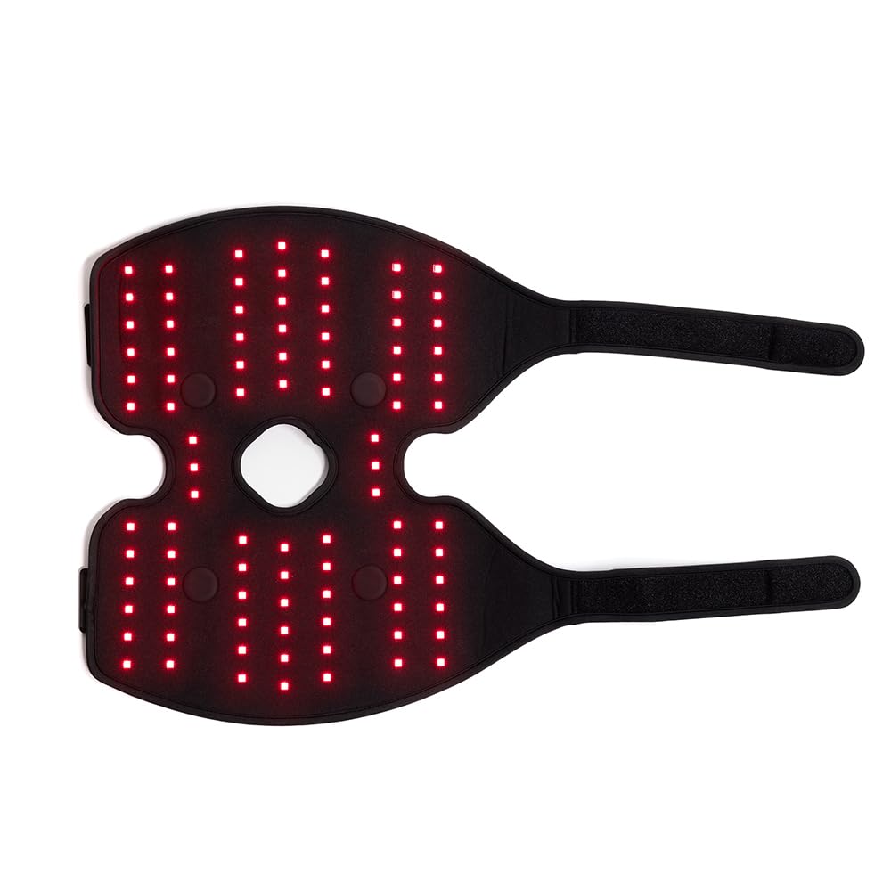 Fringe pied: thérapie lumière rouge pour détente et récupération après course