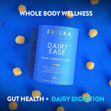 FRISKA Dairy Ease intégré à votre routine quotidienne.