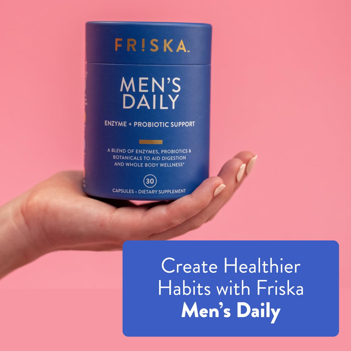 FR!SKA – capsules d’enzymes digestives pour une digestion efficace.