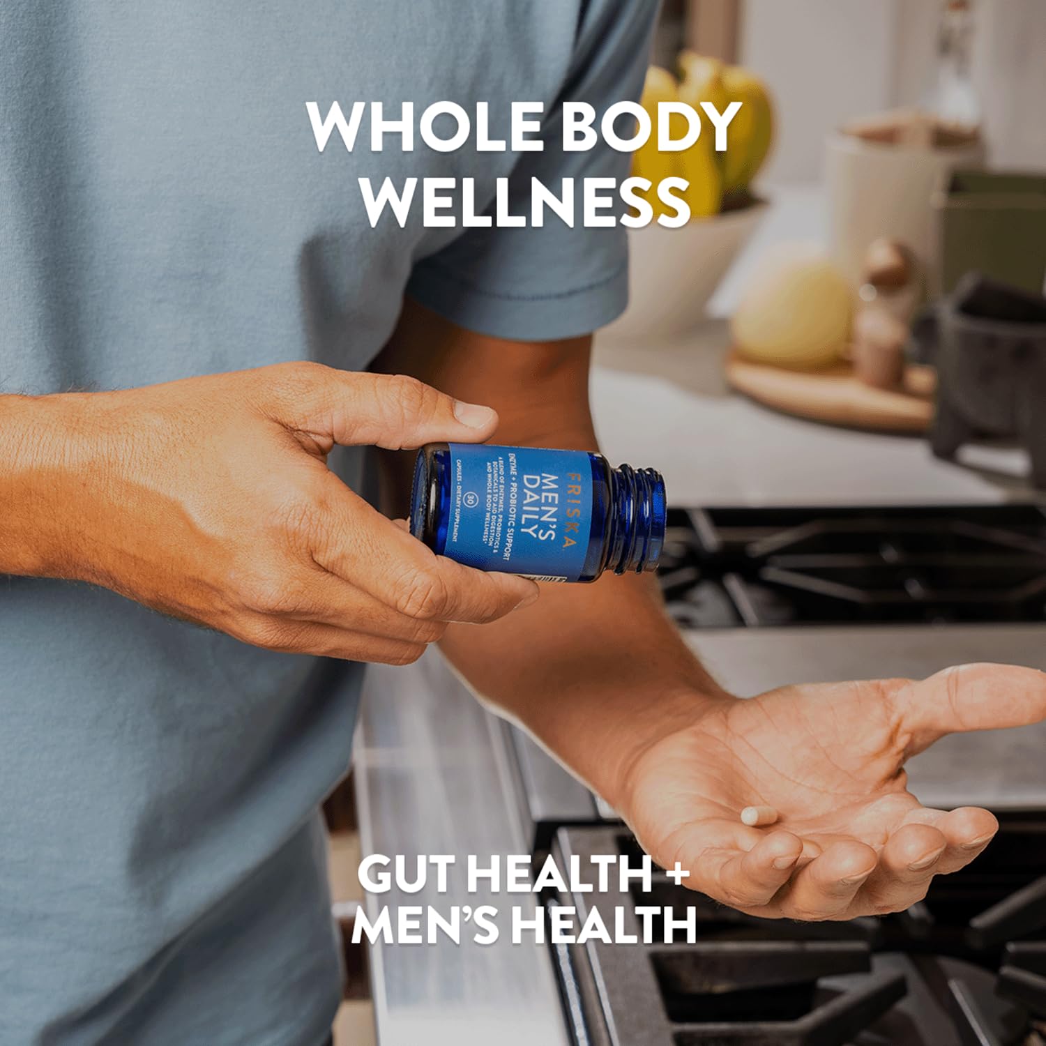 FR!SKA Quotidien Homme – vitamines B6 et B12 pour énergie