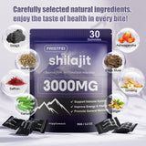 Fristfei Shilajit Gommes – acide-fulvique, énergie et vitalité au jour le jour.