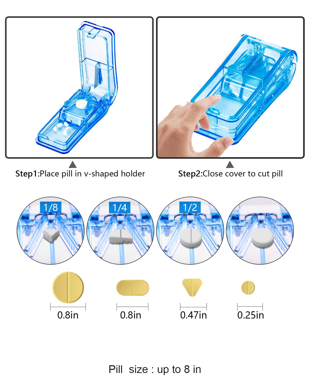 FRIWOLE outil-ouverture-plastique: ouverture facile des compartiments.