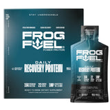 Frog Fuel shot proteine: format pratique pret-a-boire pour une recharge rapide pendant l'entrainement.