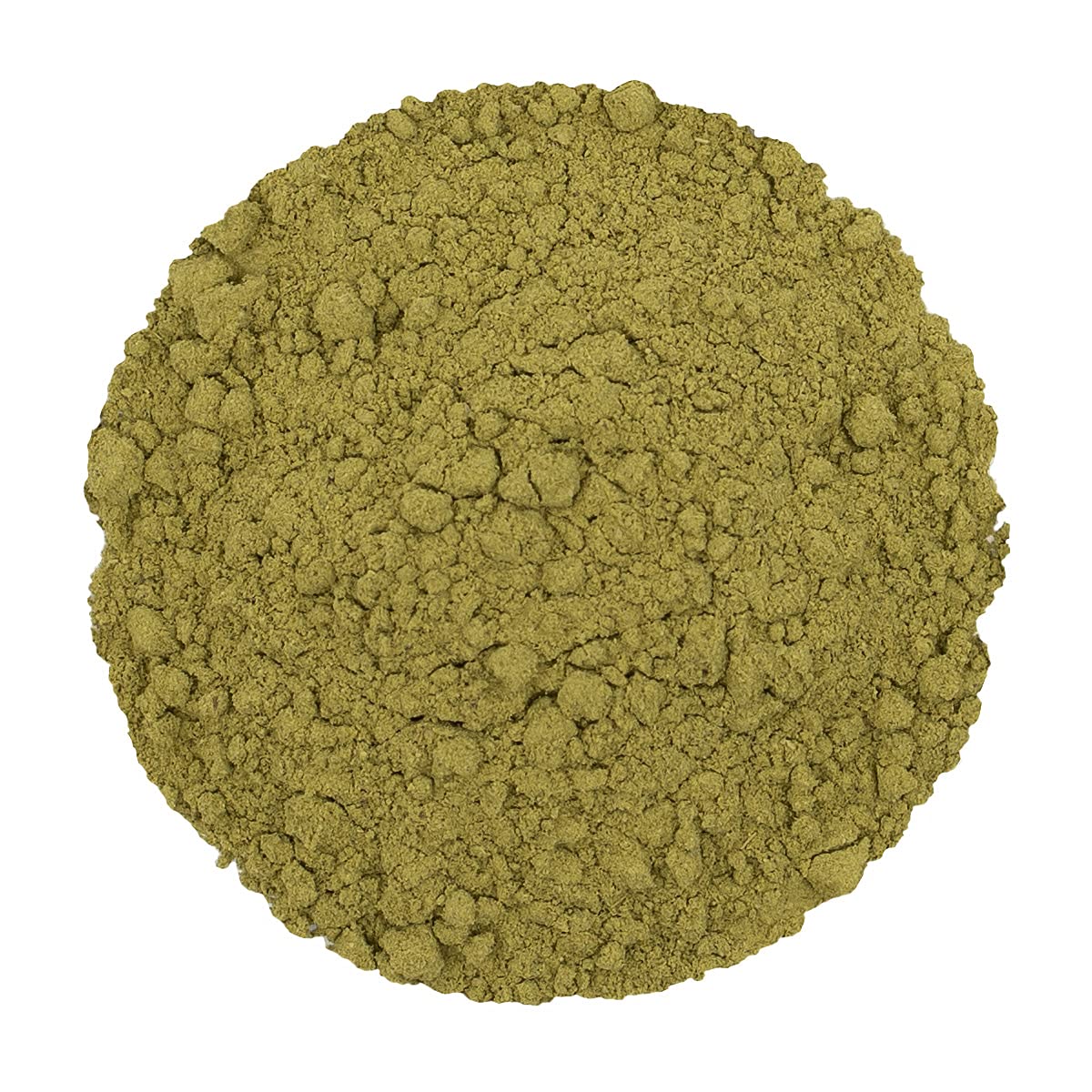 Poudre Frontier Senna en vrac dans un emballage recyclable.
