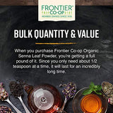 Infusion chaude avec la poudre Frontier Senna.
