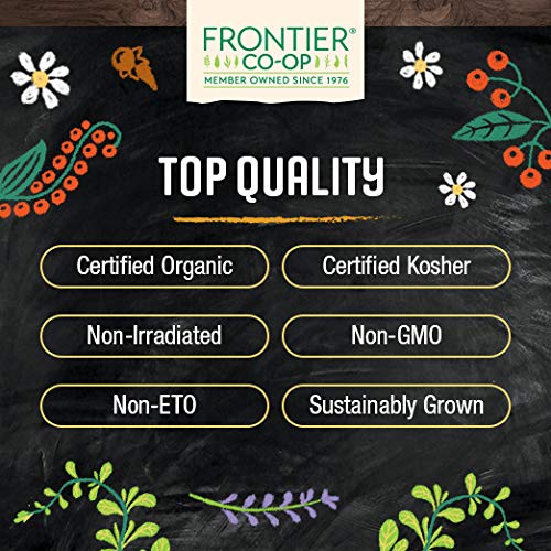 Frontier Co-op Ortie bio, smoothies verts enrichis d’ortie coupée.