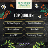 Frontier Co-op Ortie bio, smoothies verts enrichis d’ortie coupée.