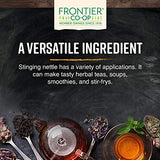 Frontier Co-op Ortie bio, ajout dans soupes et plats pour richesse herbacée.