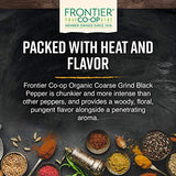 Frontier poivre noir bio, parfait pour viandes et sauces.
