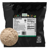Frontier psyllium poudre graines vrac : texture fine, idéal pour épaissir smoothies.