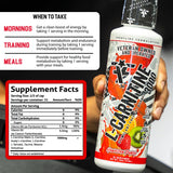 FRONTLINE FORMULATIONS L-Carnitine, étiquette zoomée claire et informative.