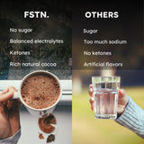 FSTN Chocolat Électrolytes, sans sucre, option légère pendant le jeûne.