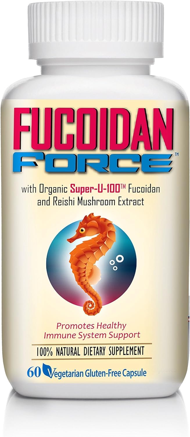FUCOIDAN FORCE : Bouteille wakame et mekabu, soutien potentiel pour l'énergie quotidienne.