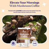 Fuel Nutrition Pro Collagène-Champignon Café maitake, saveur riche et vitalité