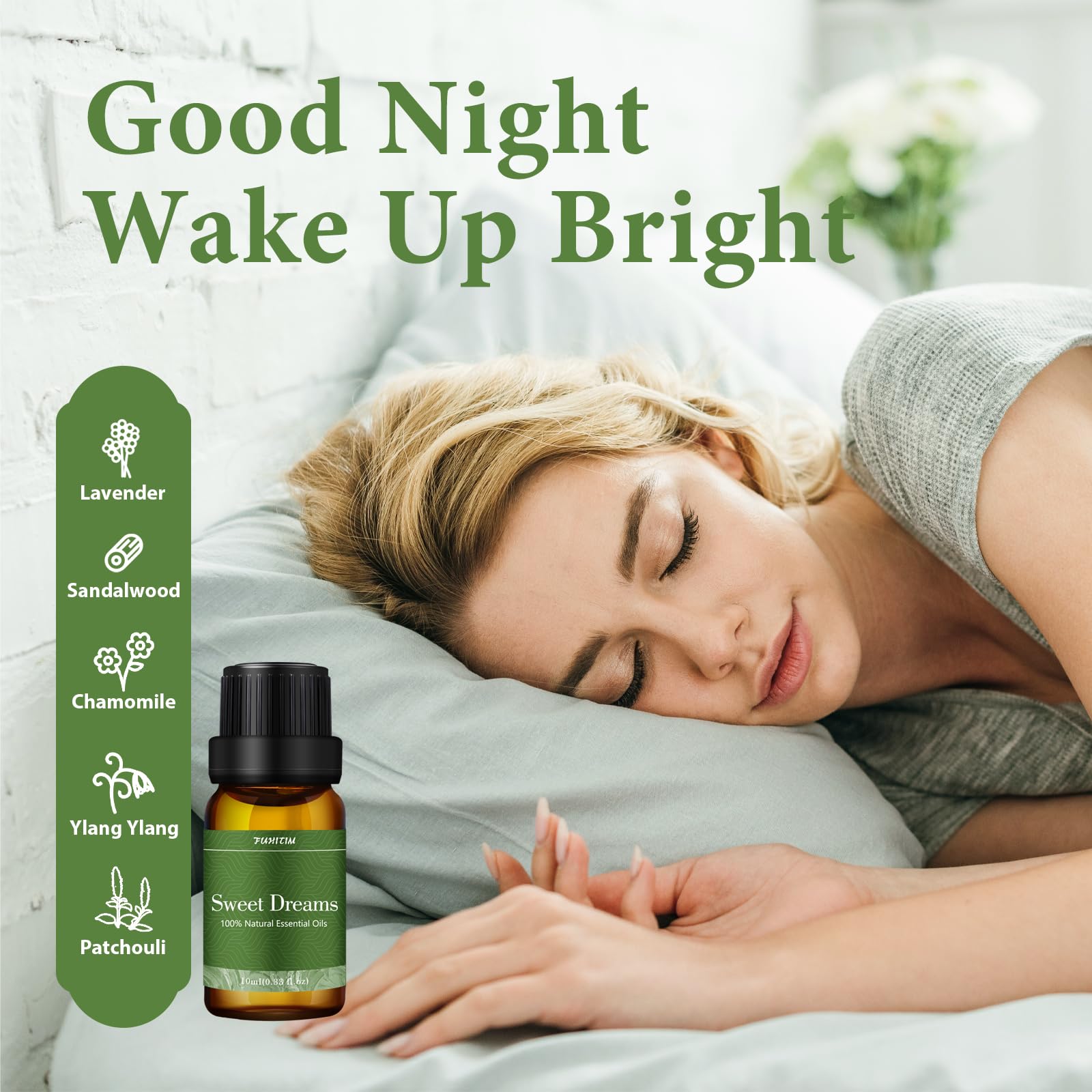 FUHITIM bouteille verre sombre 10 ml pour diffusion durable et sûre.