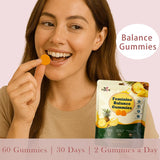 Gommes FUILOK équilibre féminin avec arôme Ananas hawaïen, goût agréable au quotidien.