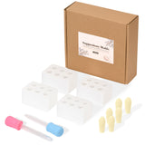 Fukumi moules réutilisables 2ml — design lisse pour un démoulage facile.
