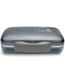 Fullicon boîte-pilules 8 compartiments, capacité pratique pour voyage et usage quotidien.