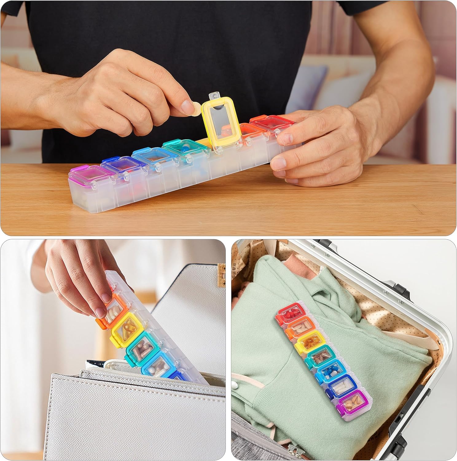 Fullicon: dimensions compactes idéales voyage et bureau.