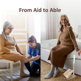Fullicon EasySox – Base antidérapante assure stabilité pendant l'enfilage des chaussettes.