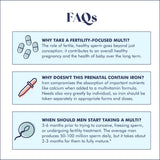 FullWell Fertilité Multivitamine: folate, choline et vitamine D pour le support quotidien