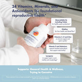 FullWell Fertilité Multivitamine: logo et contrôle externe visibles sur l'emballage