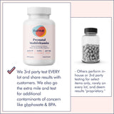 FullWell Prenatal Multivitamins, bio-disponibles: assimilation améliorée des nutriments clés.