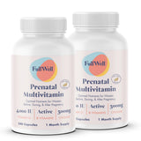 FullWell Prénatal Citron – bouteille visible, soutien potentiel au développement fœtal et cérébral.