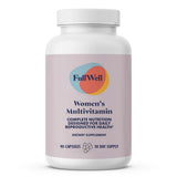 FullWell Womens Multivitamin – Bouteille et étiquette lisibles facilitant une prise quotidienne.