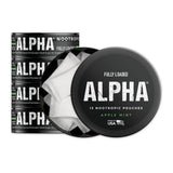 Alpha Poche Fully Loaded Bullseye, pomme-menthe, usage discret et absorption rapide.