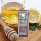 Fulminatos Sirope Propolis Ail Oignon, bouteille sur fond naturel, impression de qualité.