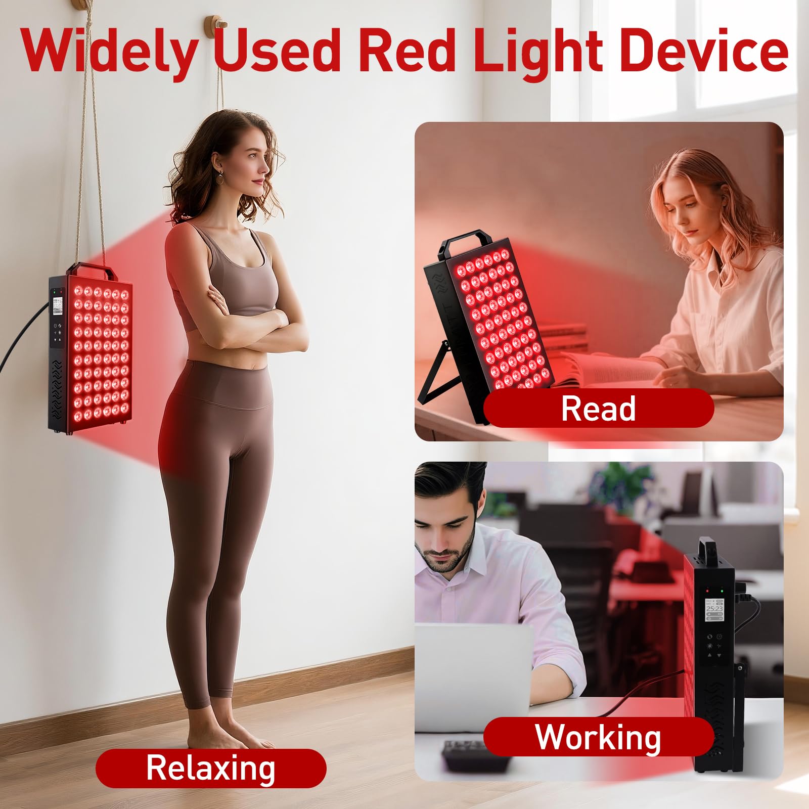Fumitt Lumière Rouge système de refroidissement pour séances prolongées