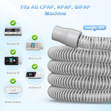 Tuyau CPAP FunGeneTEC flexible de 6 pieds, libre de mouvement