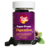 Gomme Fungiments Super Prune focalisée sur la digestion, peut favoriser une routine digestive plus douce.