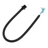 Funny Steel embout-douche-enema-silicone-noir: connexion fiable et confort.