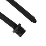 Funny Steel longueur-25-cm: tube adaptable pour plus de confort.