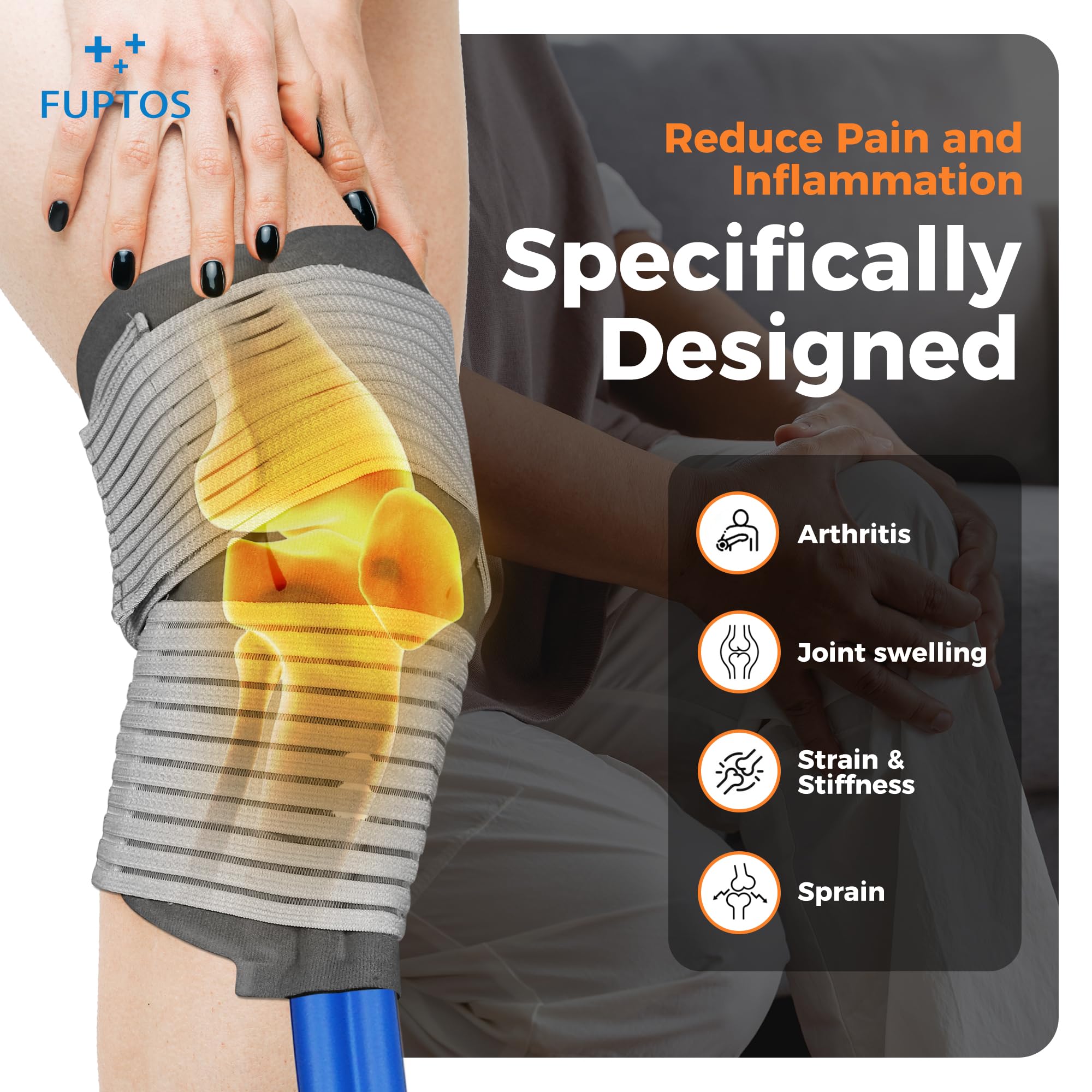 Fuptos pad épaule, support ciblé et confortable pour la récupération.