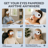 FUPYG masque oculaire chauffant avec étui et recharge rapide