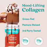 Collagène chocolat Further Food dans un smoothie velouté