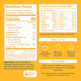 Doseuse de Collagène vanille Further Food, dosage précis pour cafés et smoothies.