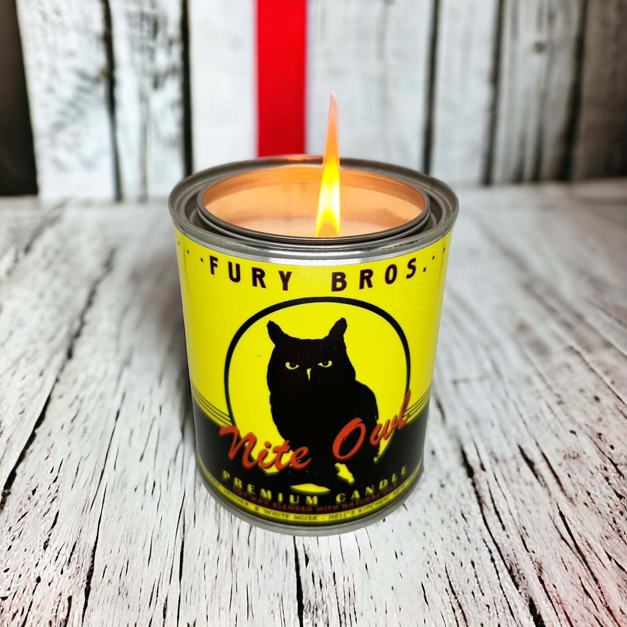 Cadeau parfait pour papa – bougie Fury Bros au parfum masculin