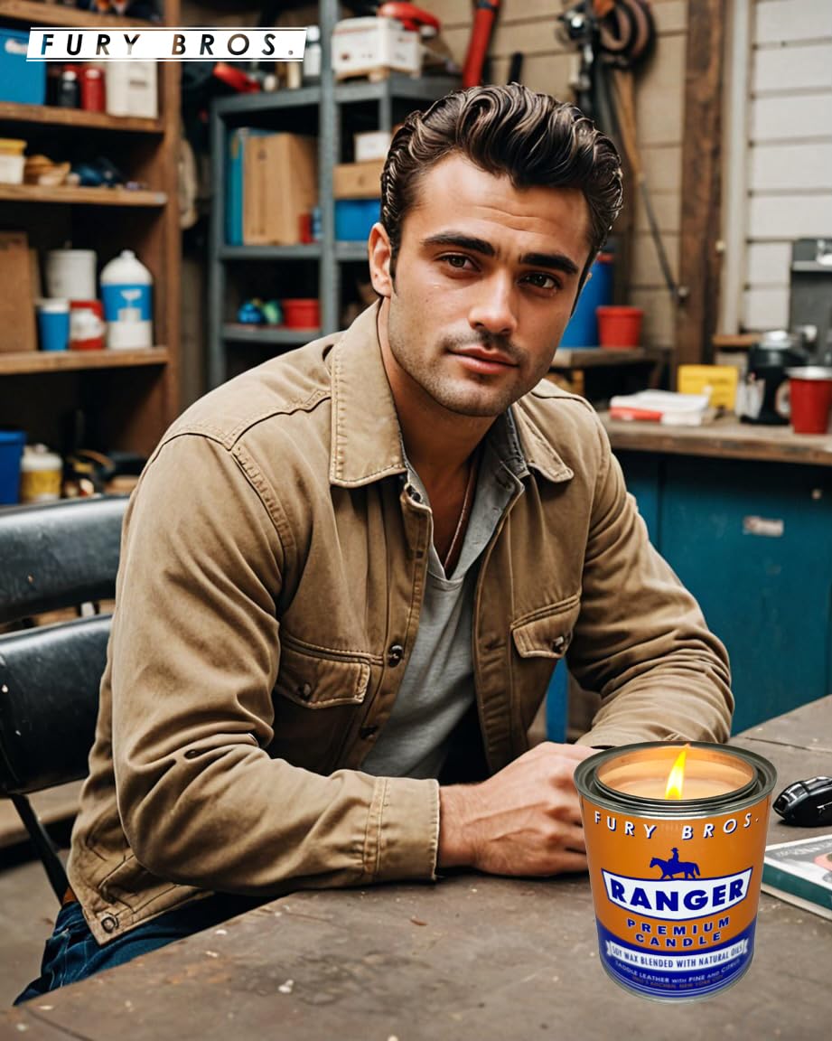 Détail du label Fury Bros Ranger, hommage à l’esthétique américaine.